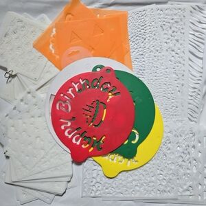 Stencils For Baker Or Artist